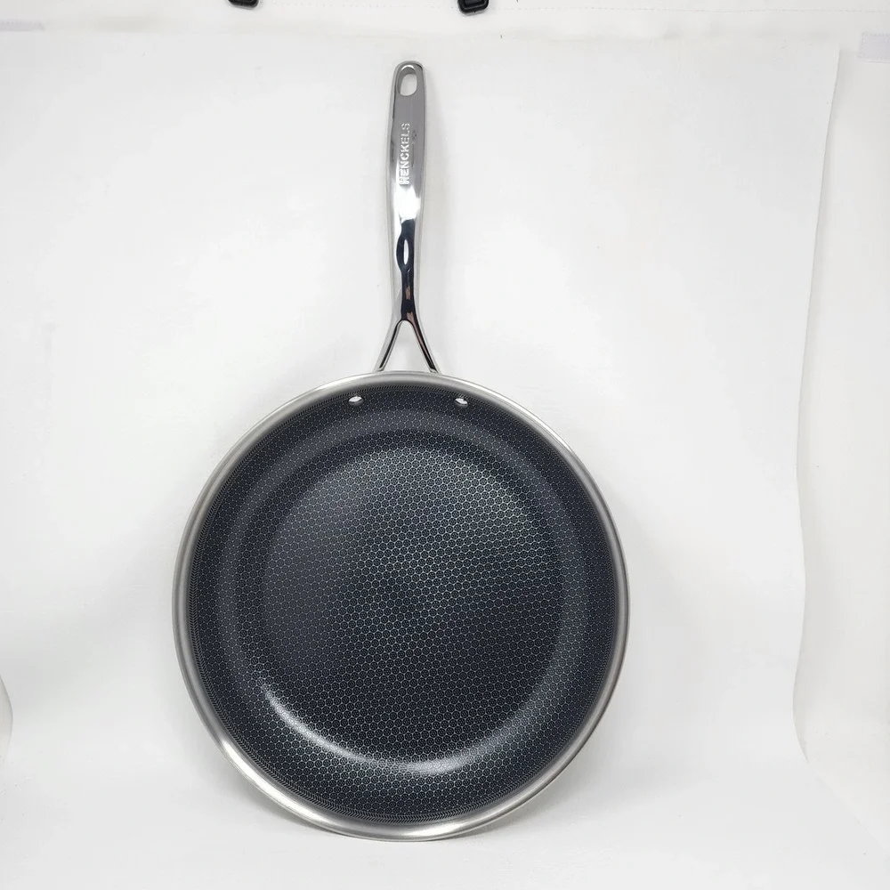 Henckels Paradigm 3-Piece Skillet Set Tri-Ply Stainless Steel 3-Layer Nonstick